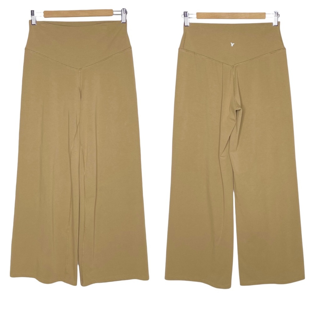Old Navy Extra High-Waisted PowerChill Wide-Leg Pants in Sliced Bread size Small - Picture 8 of 8